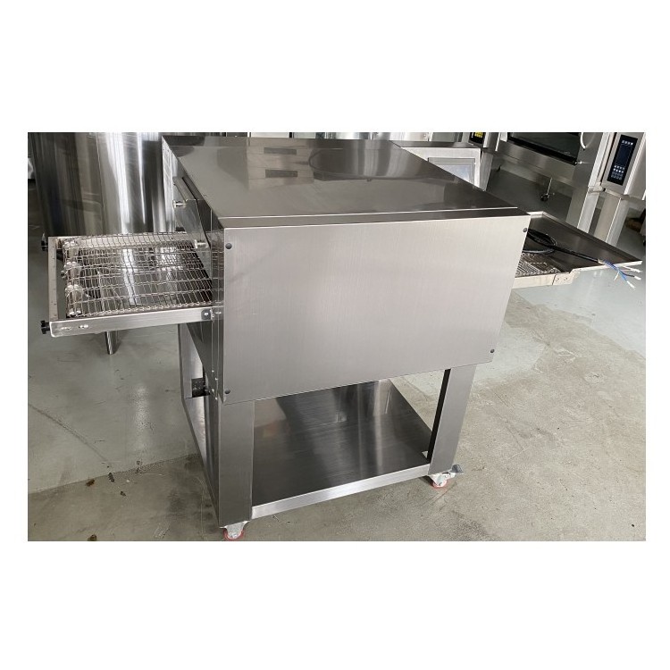 commercial kitchen 12 inch Stainless Steel restaurant equipment Electric Rotary conveyor belt pizza oven