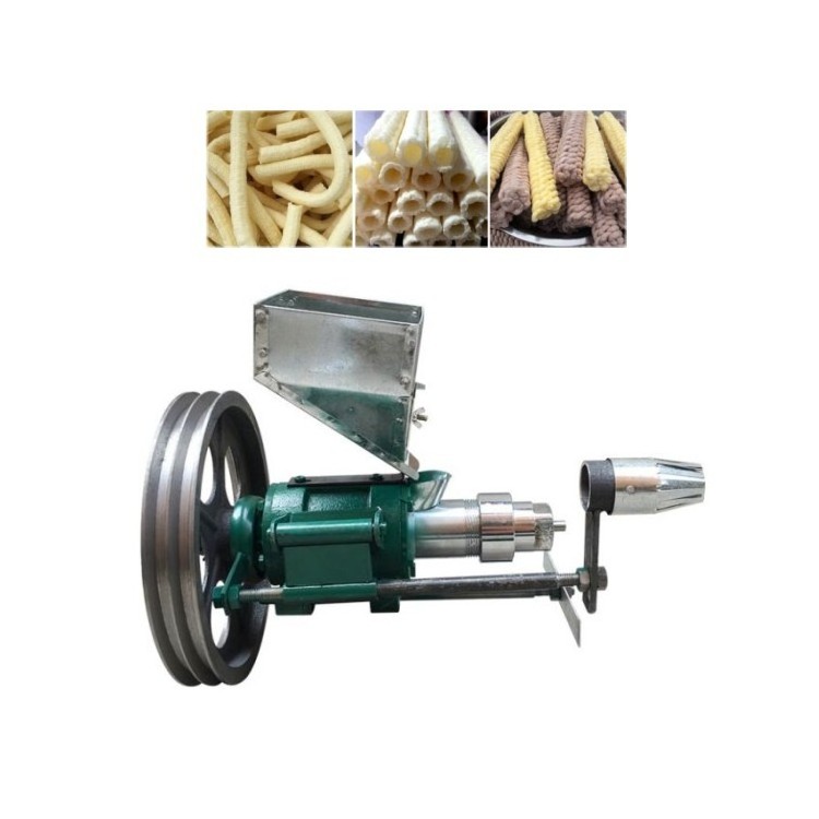 Commercial easy operation hot sale Inflating cheese ball puffed extruded corn snack food making machine for sale