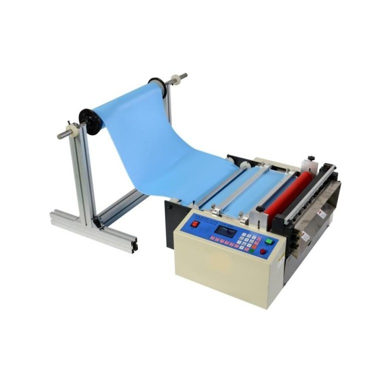 Paper Cutting Machine Electric Automatic Gift Paper Plastic Film Cross Rewinding Automatically Cut Roll Into Sheet Cutter