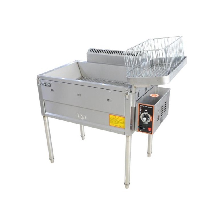 gas deep fryer with temperature control stainless steel deep fryer for commercial wholesale price factory OEM