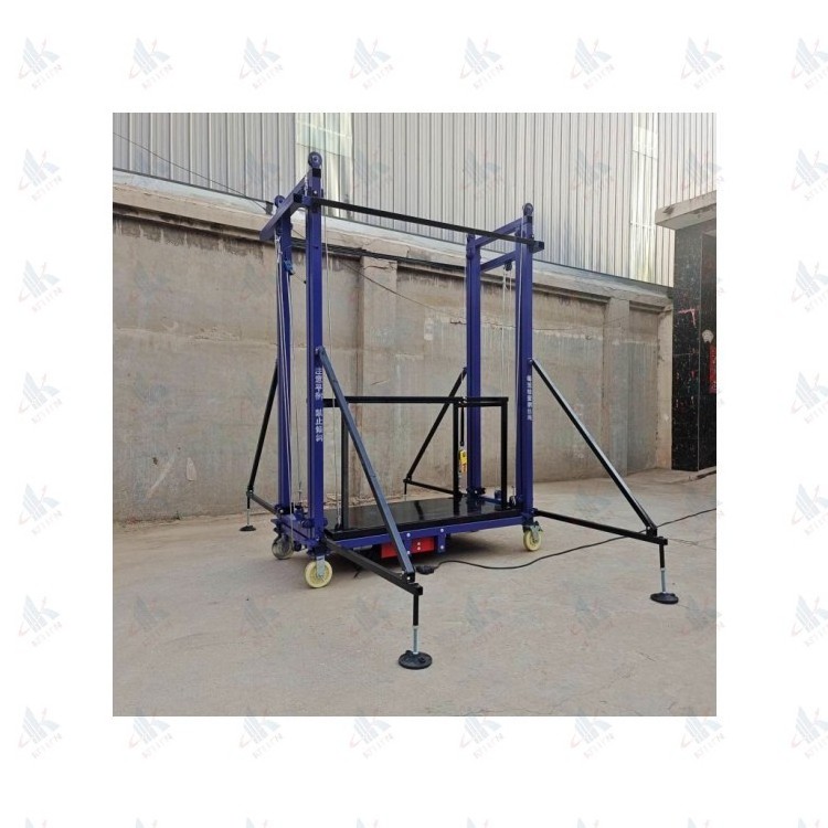 Top sale high quality welcomed 10 m electric wall construction scaffolding platform