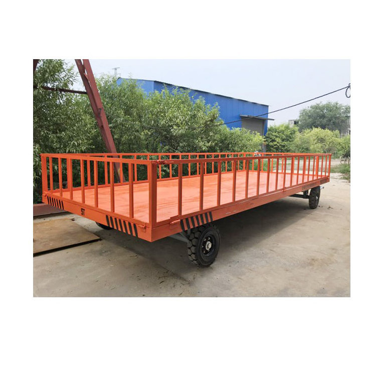 airport luggage low bed flatbed full trailer for sales