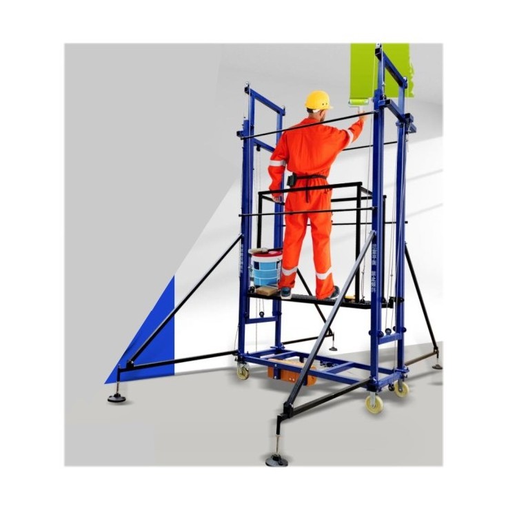 Good reputation and long working life scissor lift platform electric lifting platform glass cleaning lifting platform