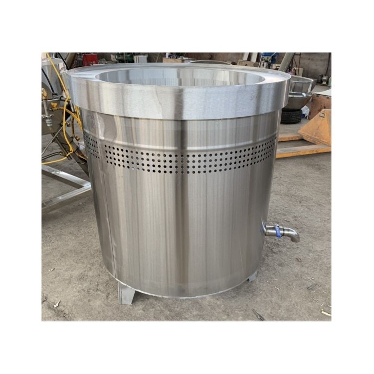 Industrial big gas cooking pot for 200 300 500 700 liters volume for broth