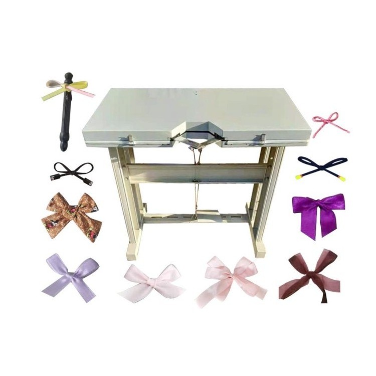 Kellen hot sale bow knots butterfly making machine ribbon rope production machine for Underwear decorated