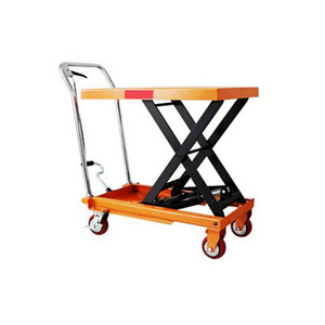 Scissor Lift Cart Hydraulic Manual Table Mobile Lift Platform Selling Cheap