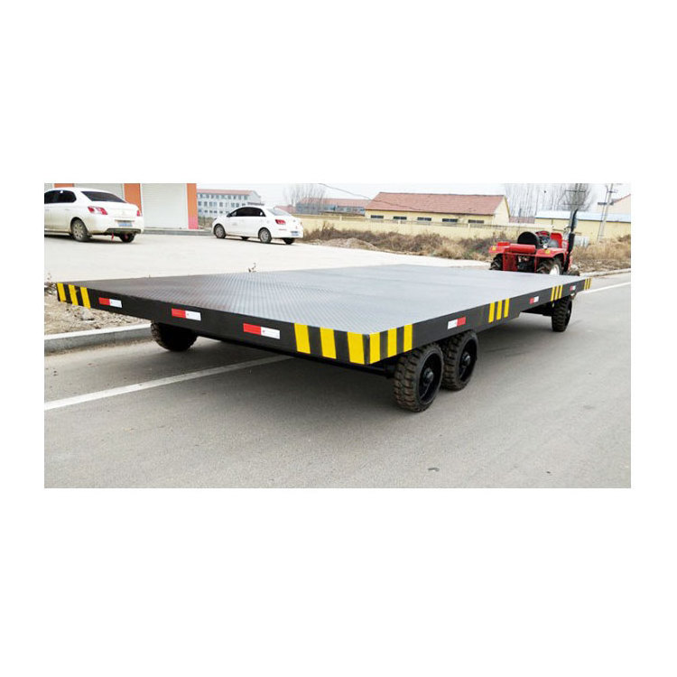 airport luggage low bed flatbed full trailer for sales