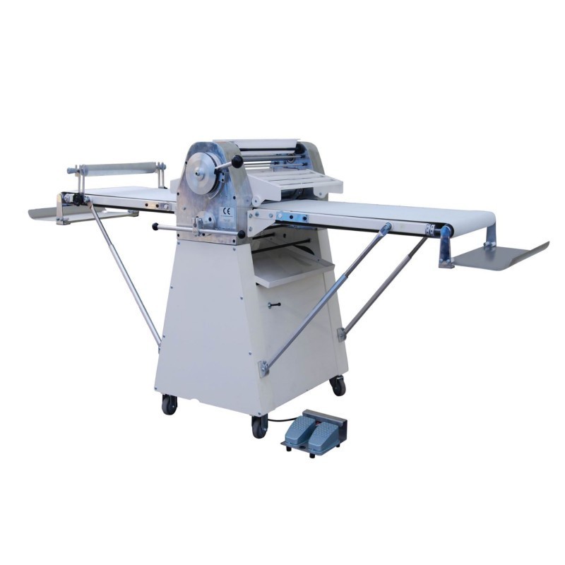 commercial hand crank tabletop dough roller sheeter