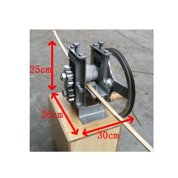 Manual home used bamboo opener splitter machine/ rattan separator cutting machine/bamboo silk splitter