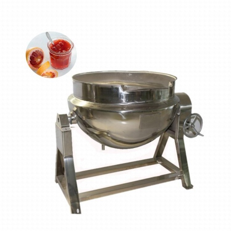 hot selling sauce cooking machine gas heating electric jacketed kettle wholesale gas cooking mixer