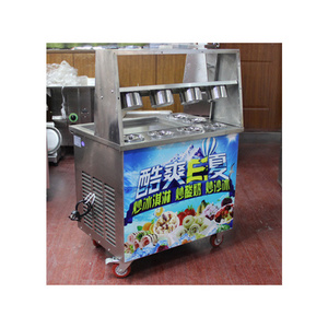 Commercial frozen yogurt machine Fried Ice Cream Machine Widely used Stir-fried yogurt machine