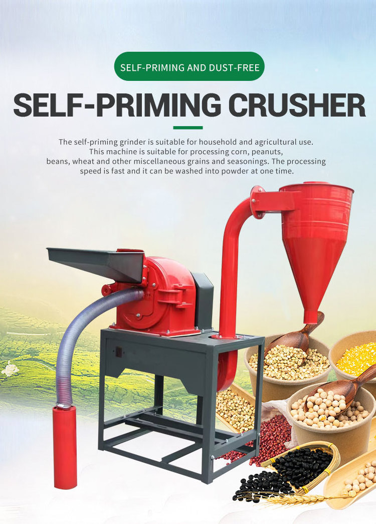 corn cob grits grinding machine maize flour milling machine grain mill grinder crusher grinding Flour making hammer mill machine