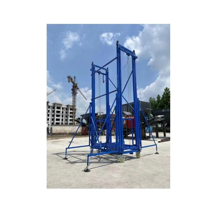 6-16 m Scissor lift scaffolding with 18m 500kg Hydraulic electric lift mobile scissor shear fork wheel scissor lift platform