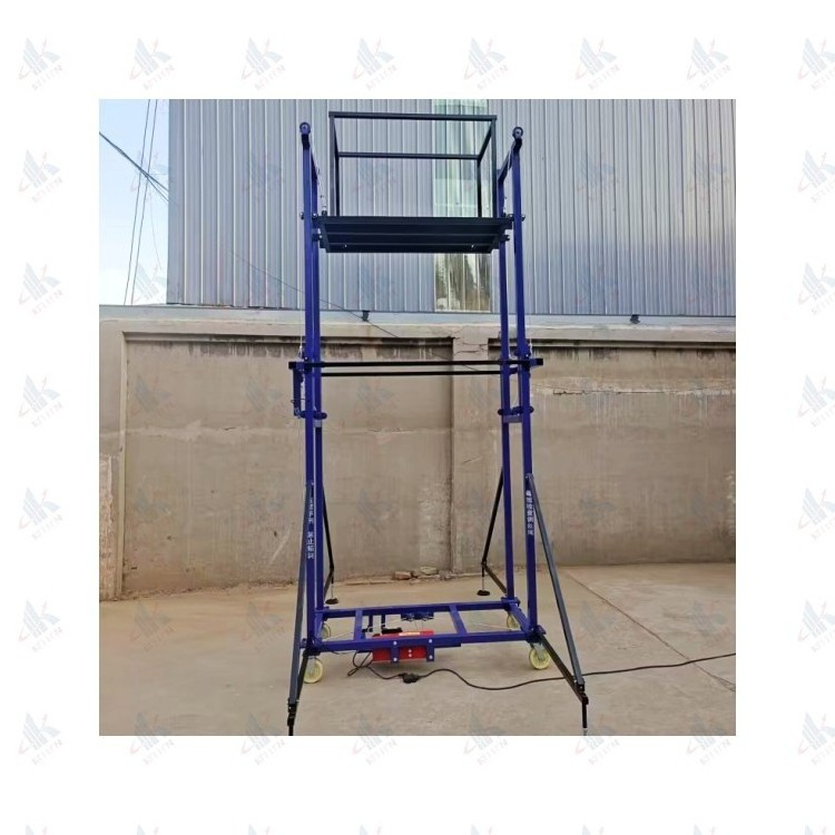 Top sale high quality welcomed 10 m electric wall construction scaffolding platform