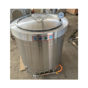 Industrial big gas cooking pot for 200 300 500 700 liters volume for broth