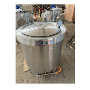 gas kettles equipment 200 500 700 1000 liters gas cooking pot water boiler gas stove boiling pot