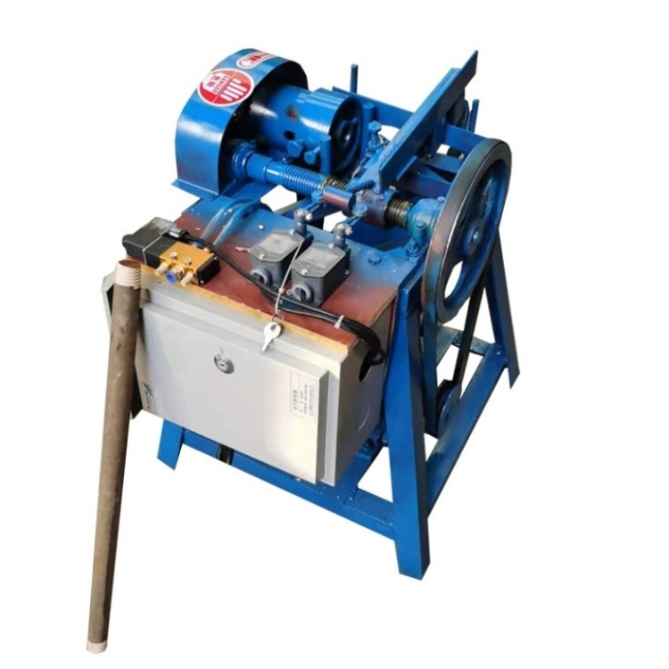 thread trimming machine rod making machine wood stick broom handle threading machine