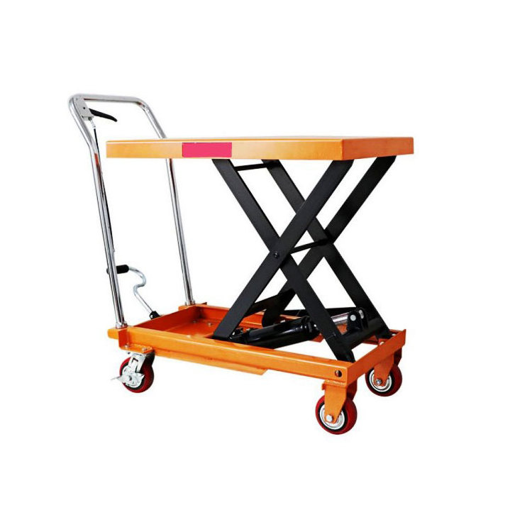 Hydraulic Scissor Lift Table Screw Jack Lift Table with Mechanical Lifting Table Legs