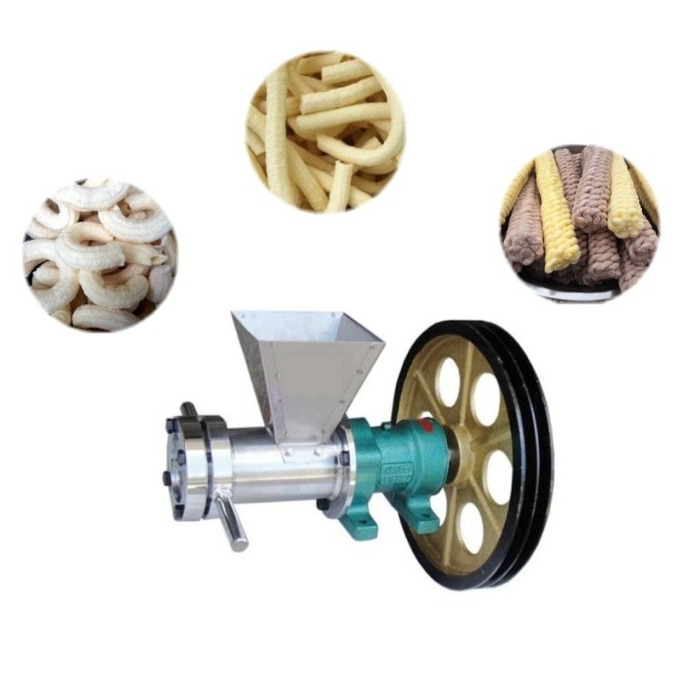 Small family use corn extruder machine/corn puff snack extruder with high quality