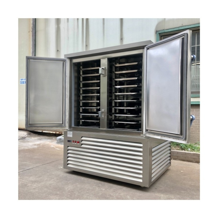 Industrial blast freezers 5 trays small quick blast chiller shock