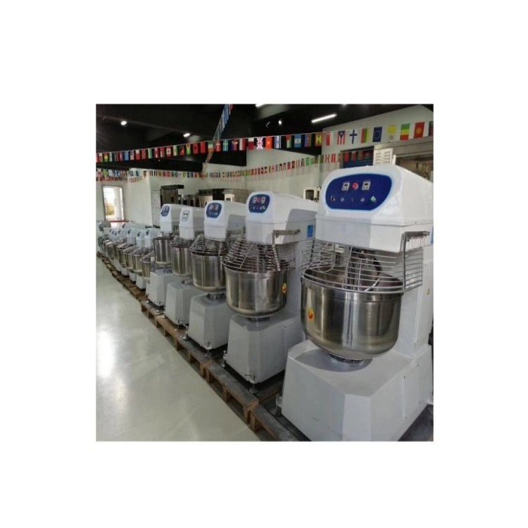 25kg 50kg 100kg 80l flour petrin amasadora de pan industrial spiral bread dough mixer kneading mixing machine for bakery