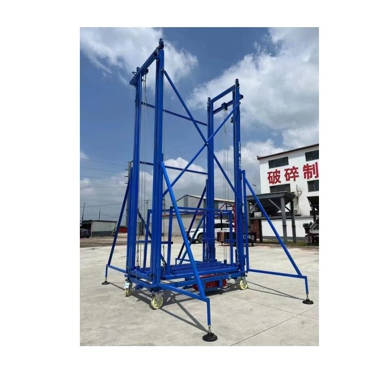 6-16 m Scissor lift scaffolding with 18m 500kg Hydraulic electric lift mobile scissor shear fork wheel scissor lift platform