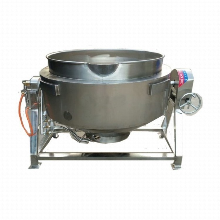 hot selling sauce cooking machine gas heating electric jacketed kettle wholesale gas cooking mixer