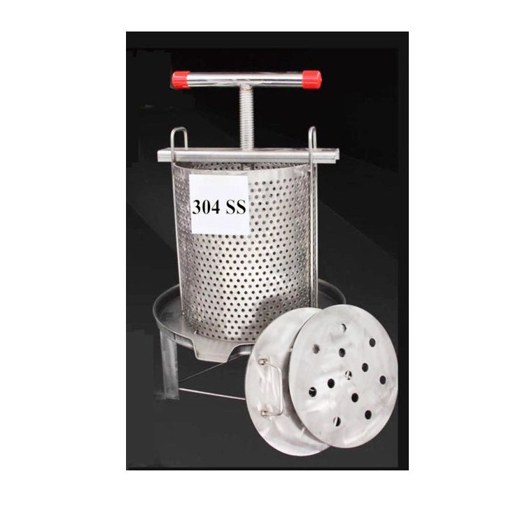 304 Stainless steel Wax press  honey comb press machine