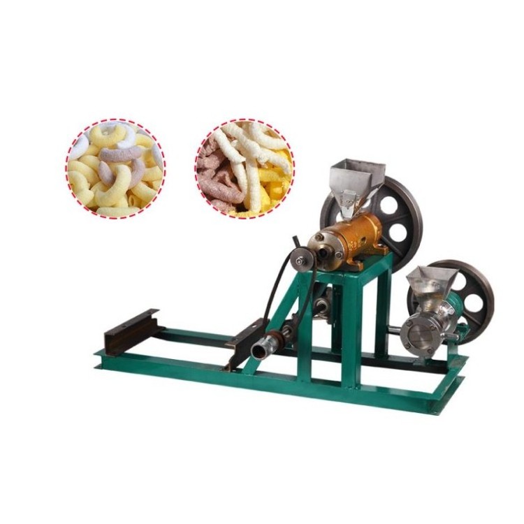 High quality puffed food corn flour snack extruder for corn snacks food making machine