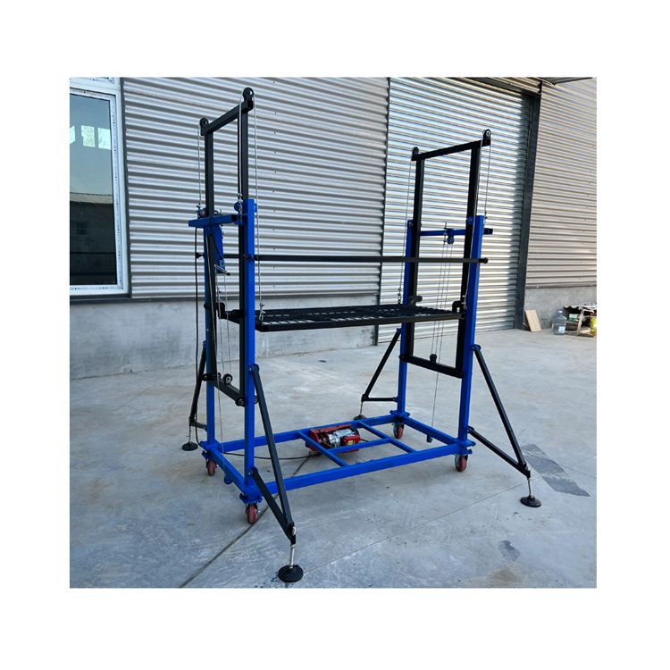 6m 8m 10m 12m Electric Scaffolding Crawler Tracked Scissor Lift with Chain Weel Weel Big Diameter Accept OEM/ODM