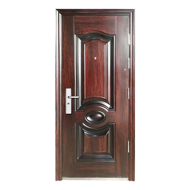 Front steel apartment building residential steel entry doors for sale