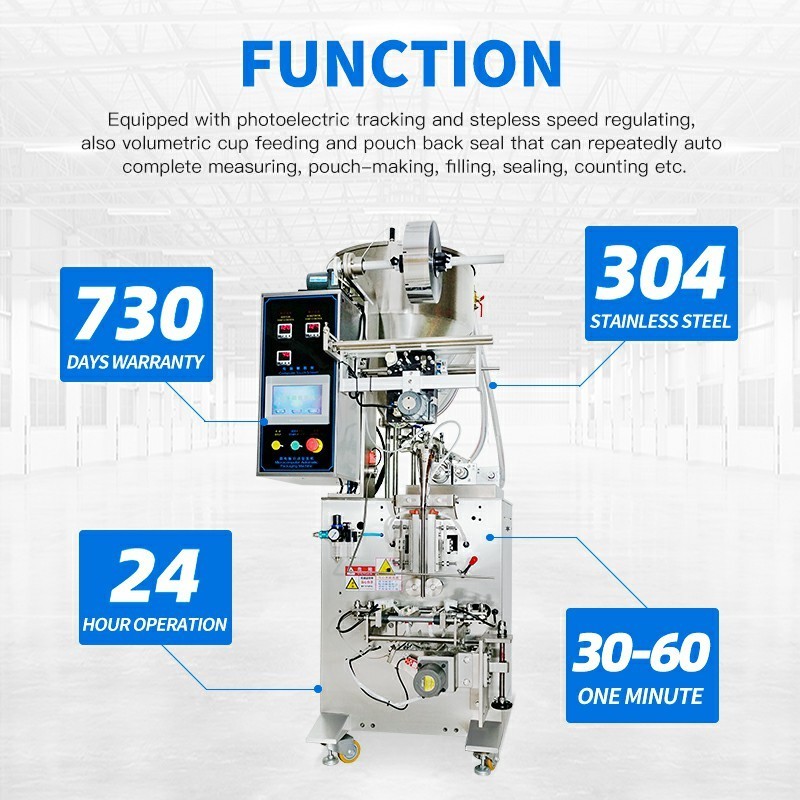 Automatic tomato paste Liquid Sachet Filling Packaging Machine Shaped Bag Stick Ketchup Sauce Packing Machine