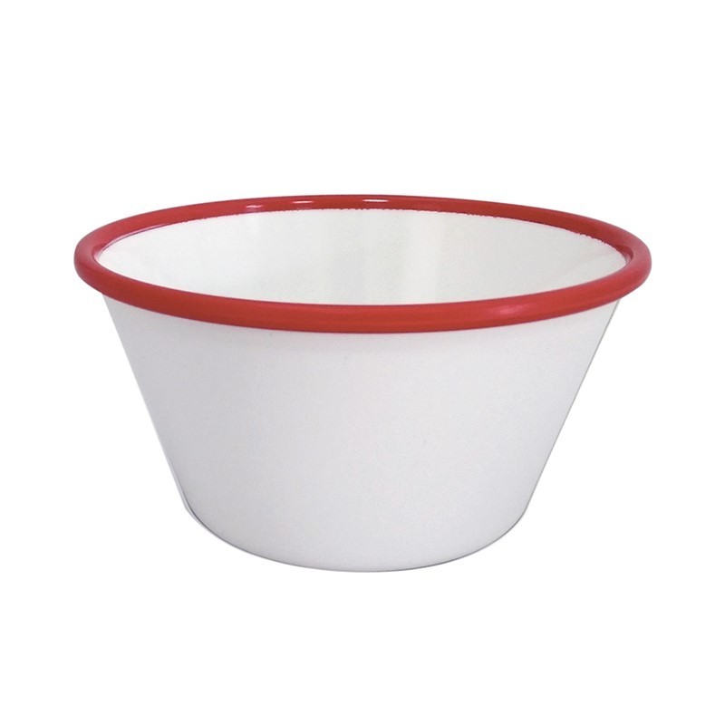 OEM factory novelty nordic style custom OEM logo granite enamel bowl enamelware bowl mini pudding bowl