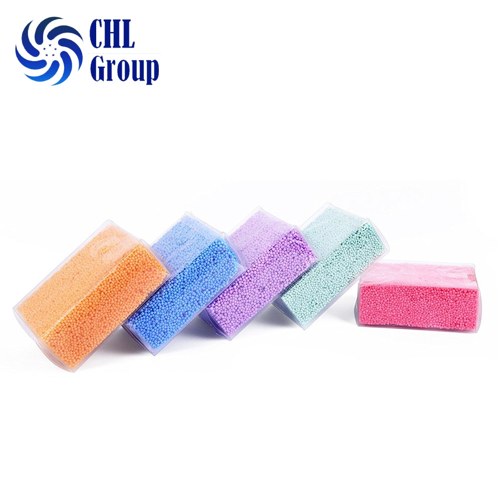 CHL kids children DIY educational non dry aquosity foam beads snow pearl slime clay play dough foam putty