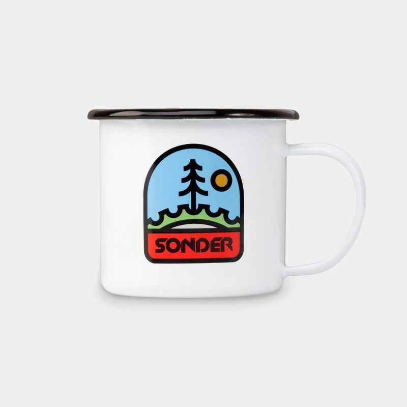 Eco Friendly Chinese Manufacturer Large Size Custom Design Print Logo Outdoor Camping Enamel Coffee Mug for Promotional Gifts