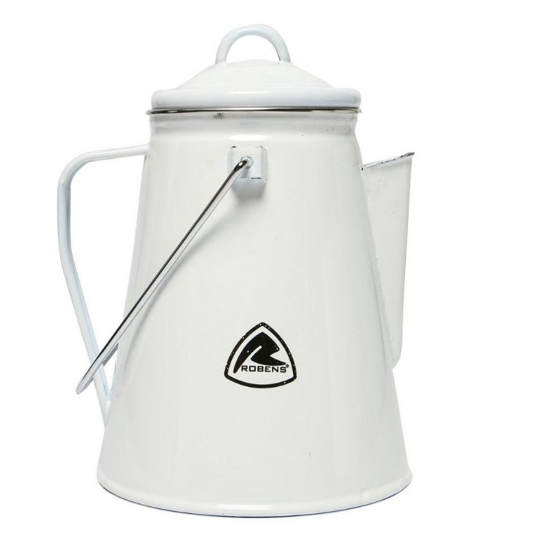 1.56L 2.1L 2.8L picnic kitchen outdoor camping red blue speckled custom logo enamel tea coffee pots with filter