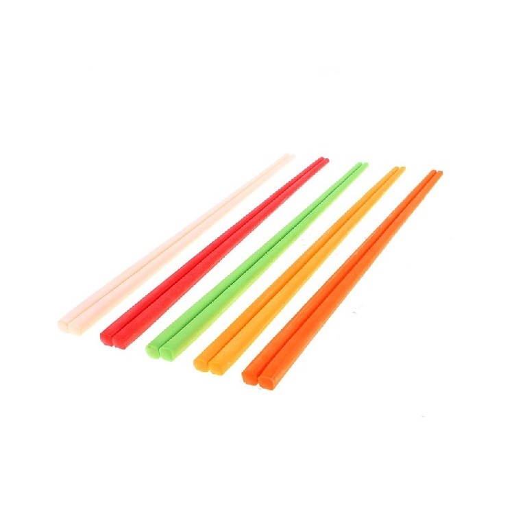 20cm 22cm 24cm disposable custom wooden carbonized promotional food grade recycle plastic chopsticks