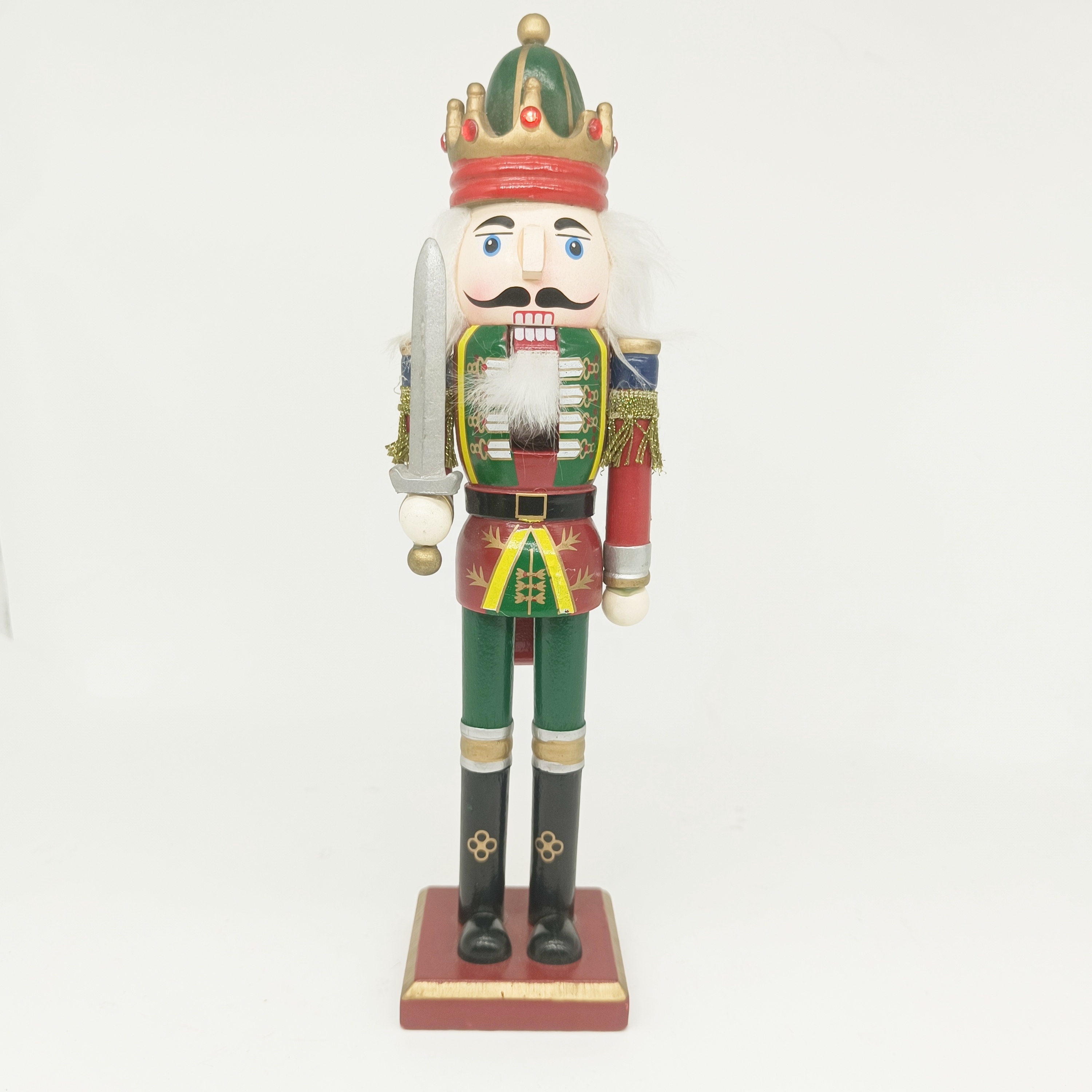 New Arrival Hand-Painted Wooden Nutcracker Classic Christmas Ornament Decorations