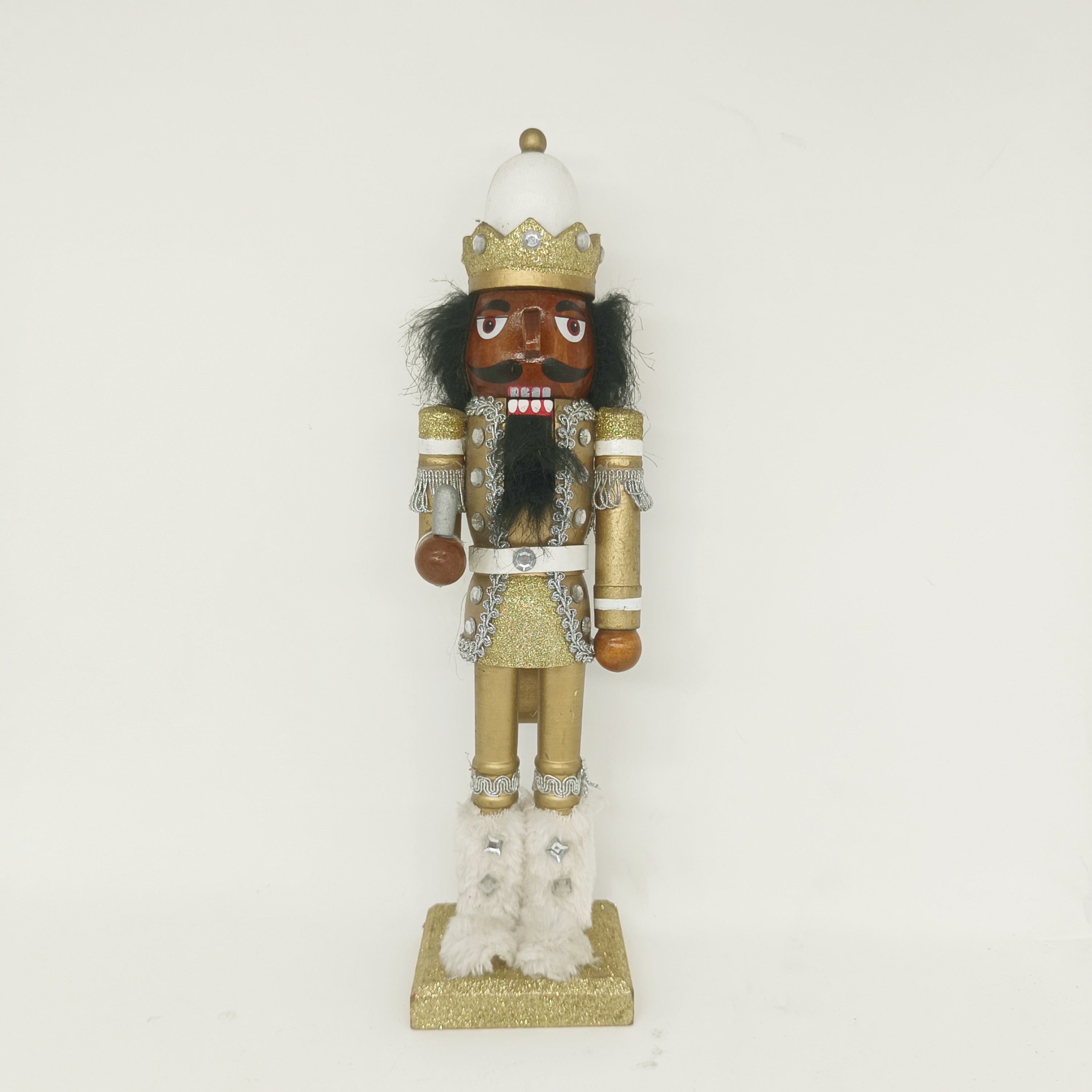 New Arrival Hand-Painted Wooden Nutcracker Classic Christmas Ornament Decorations