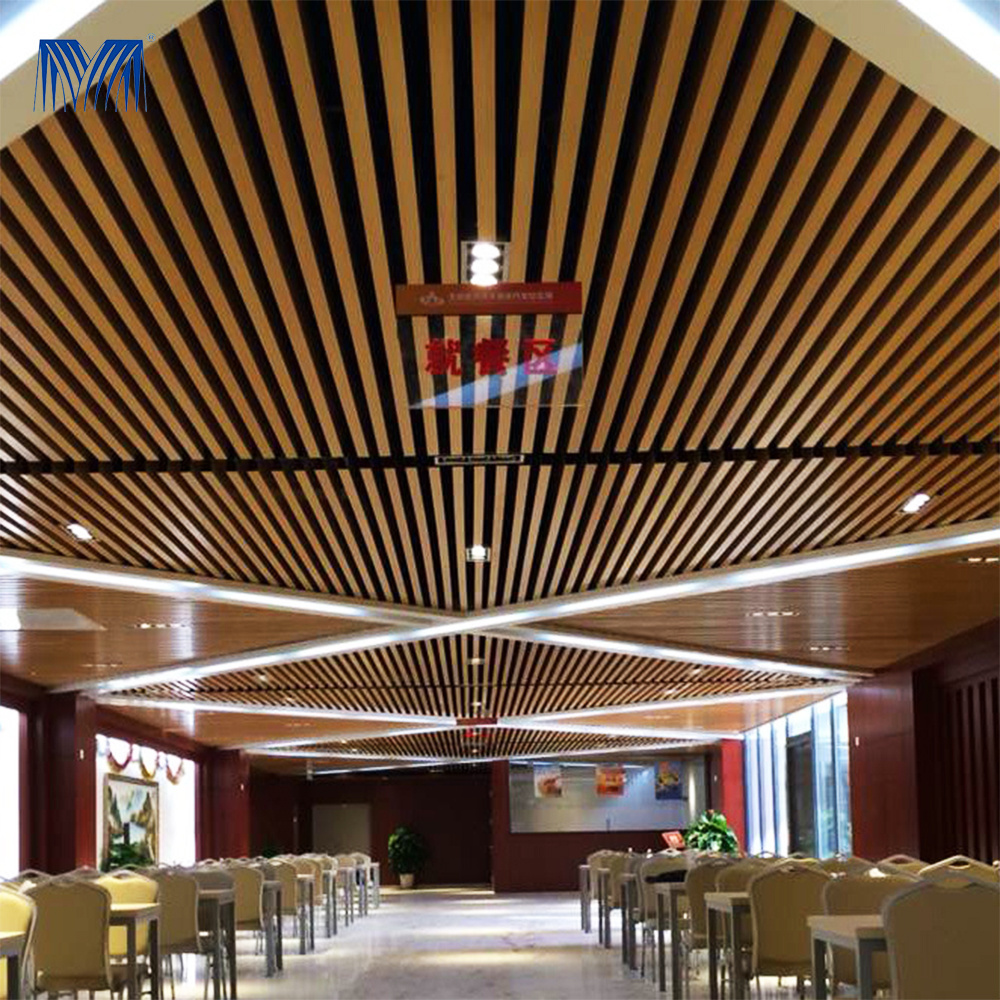 Felt wall and  acoustic false ceiling board circle suspended soundproof grid baffle wall panels acoustic aluminum ceiling tiles