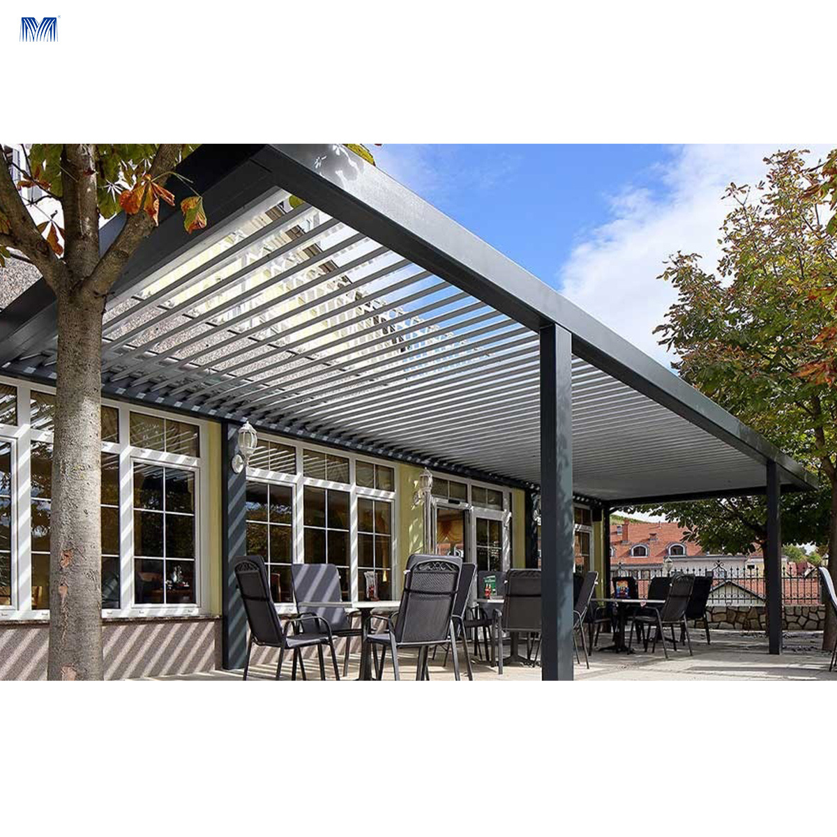 Brackets bioclimatic 3x4 3x3 louvered roof kits aluminum outdoor garden buildings gazebo arches arbours pergolas