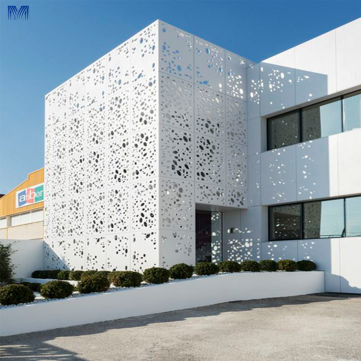 Cladding decorative aluminum laser cut decor metal classic artistic palaces facade outdoor stainless steel curtain wall