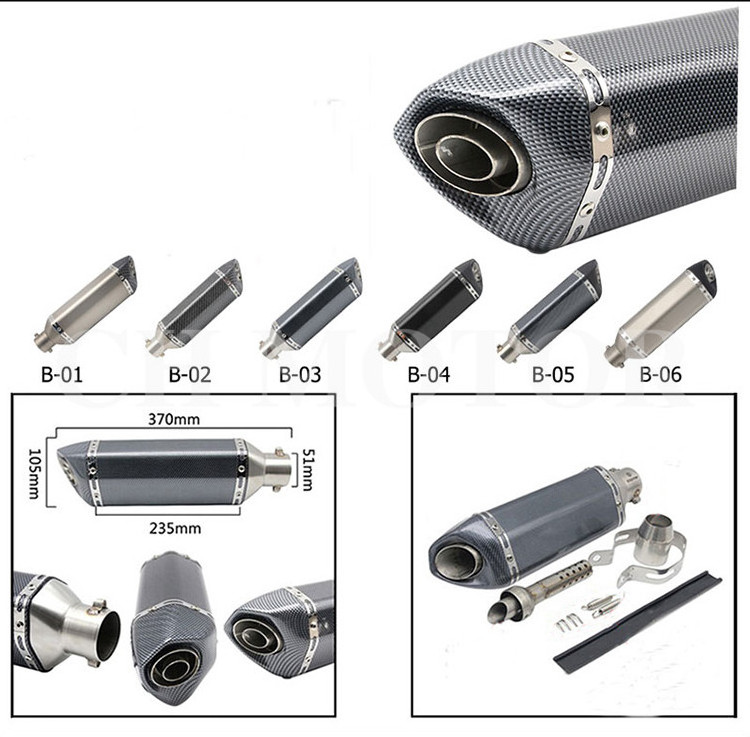 pocket bike exhaust gy6 engine 50cc motorcycle exhaust