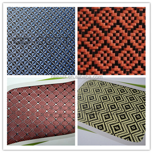 high quality carbon fiber cloth, 3k 240g Jacquard carbon kevlar hybrid fabric, jacquard woven carbon fiber cloth