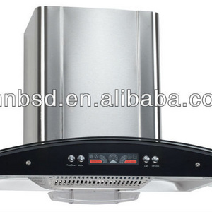 90cm wall-mounted Chimney hood with stainless steel chimney H1