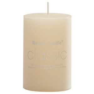 decorative candles paraffin wax harmless high quality ivory white pillar candles bulk