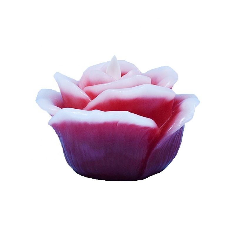 The New Design ROSE Flower Moving Wick LED Candles