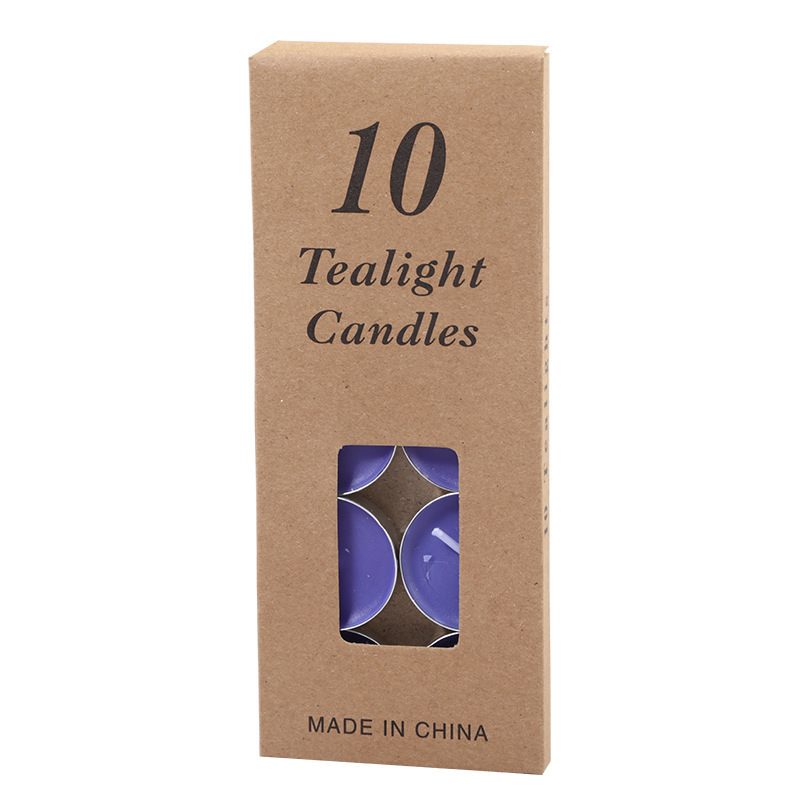 10pcs/box 5.3g tealight candle wholesale tea light candles for home decoration romantic fragrance