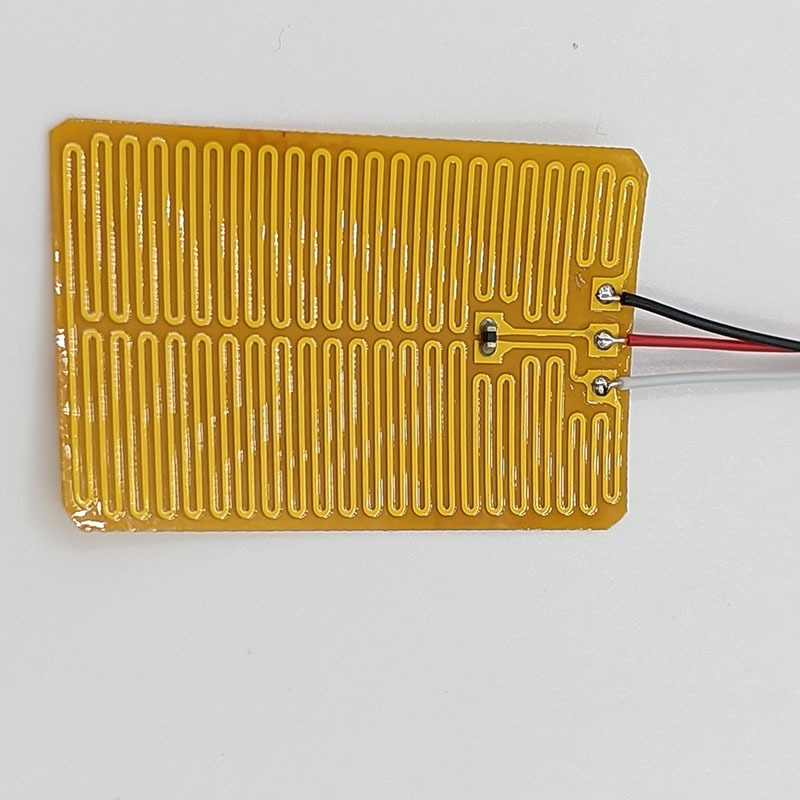 Customized 50x50mm 24v Polyimide Film Kapton Flexible Electric Heater