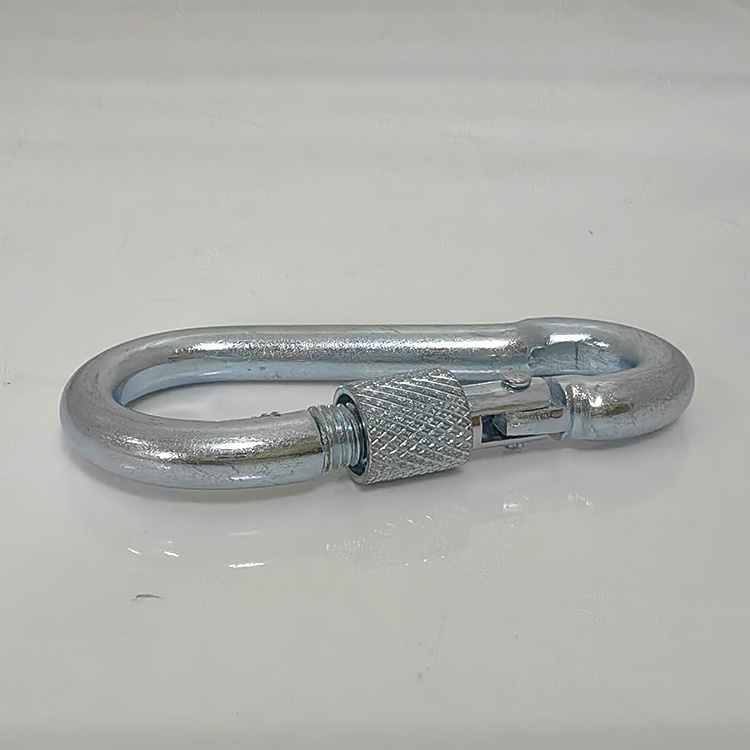 DIN5299C Spring Hook Fastener High Quality Metal stainless Carabiner Steel Snap Hook Zinc Spring Clips Plated Snap Hook